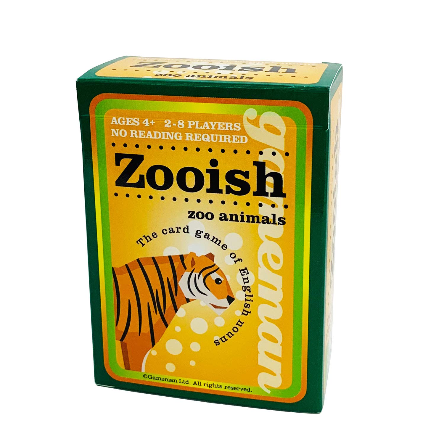 Amazon.co.jp: ゲームマン えいご 名詞 カードゲーム Zooish zoo