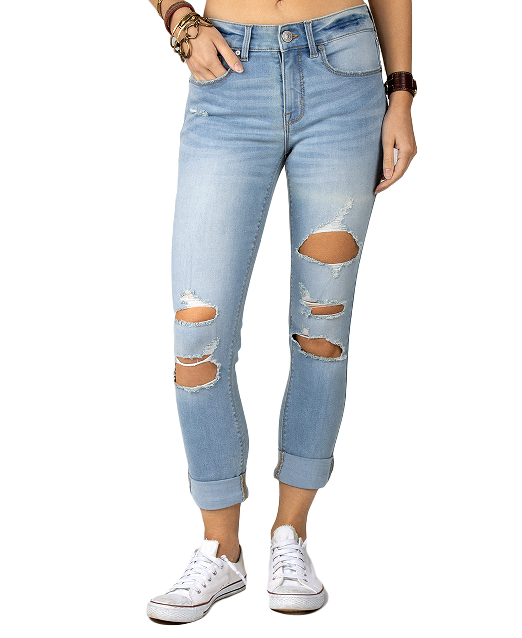 Indigo Rein Womens Sustainable High Rise Crop