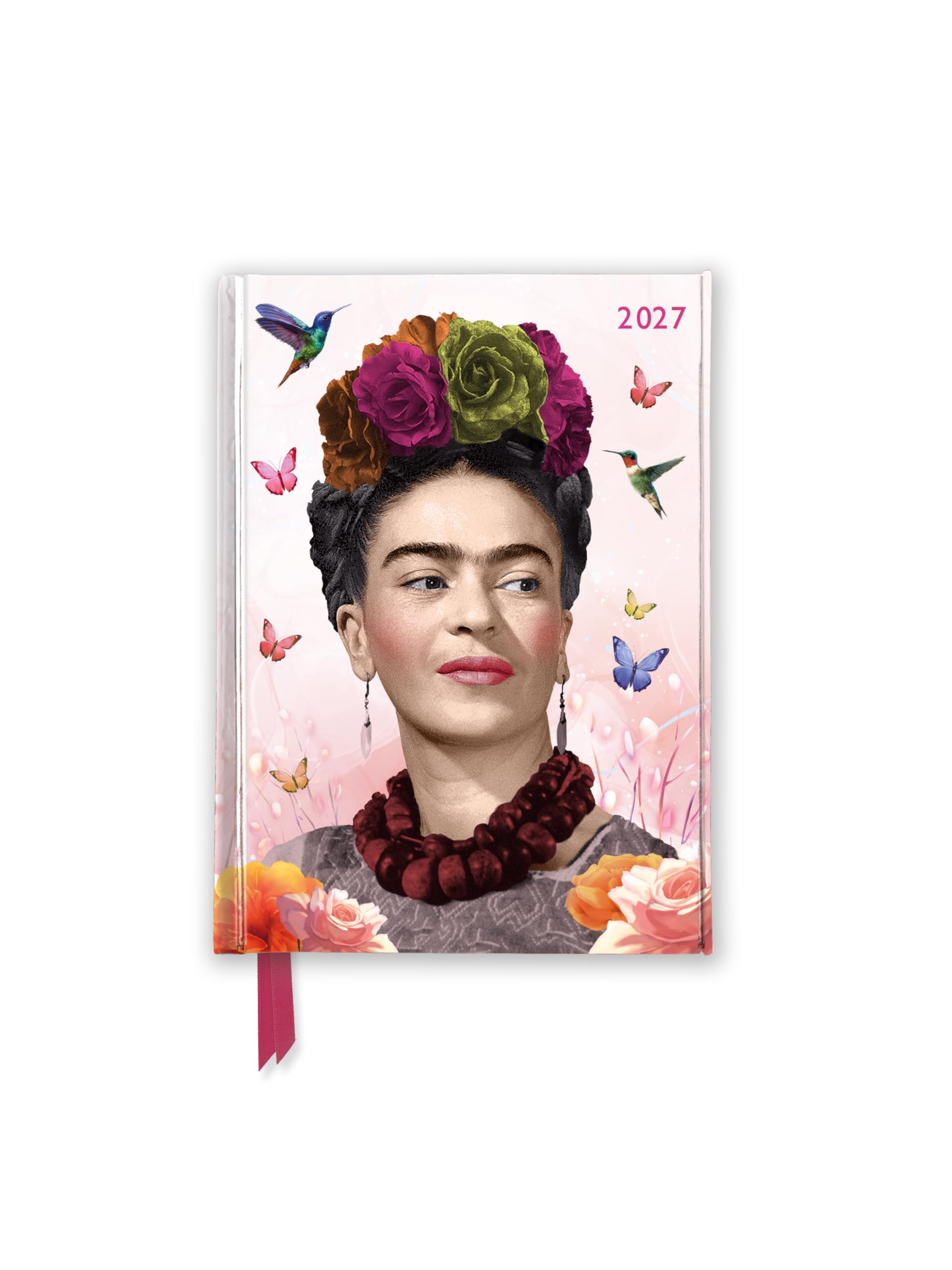 Frida Kahlo: Life of an Icon 2027 Luxury Pocket Diary Planner – Week to View: Original Flame Tree Publishing-Pocket Diary [Taschenkalender]