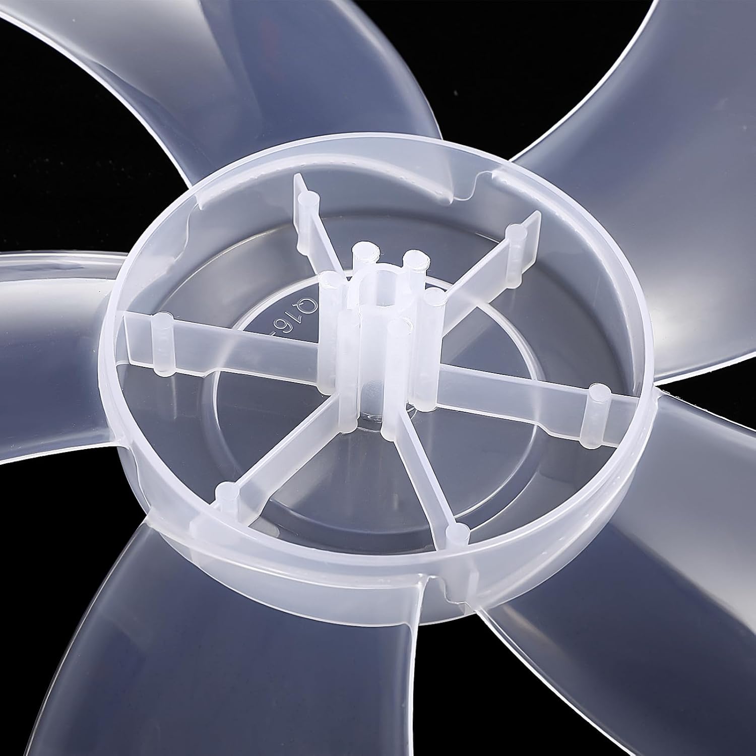 Hemoton Replacement Leaf Fan Blades for Electric Fans Bore Design Easy to Install for Standing Pedestal and Wall Restore Cooling Performance