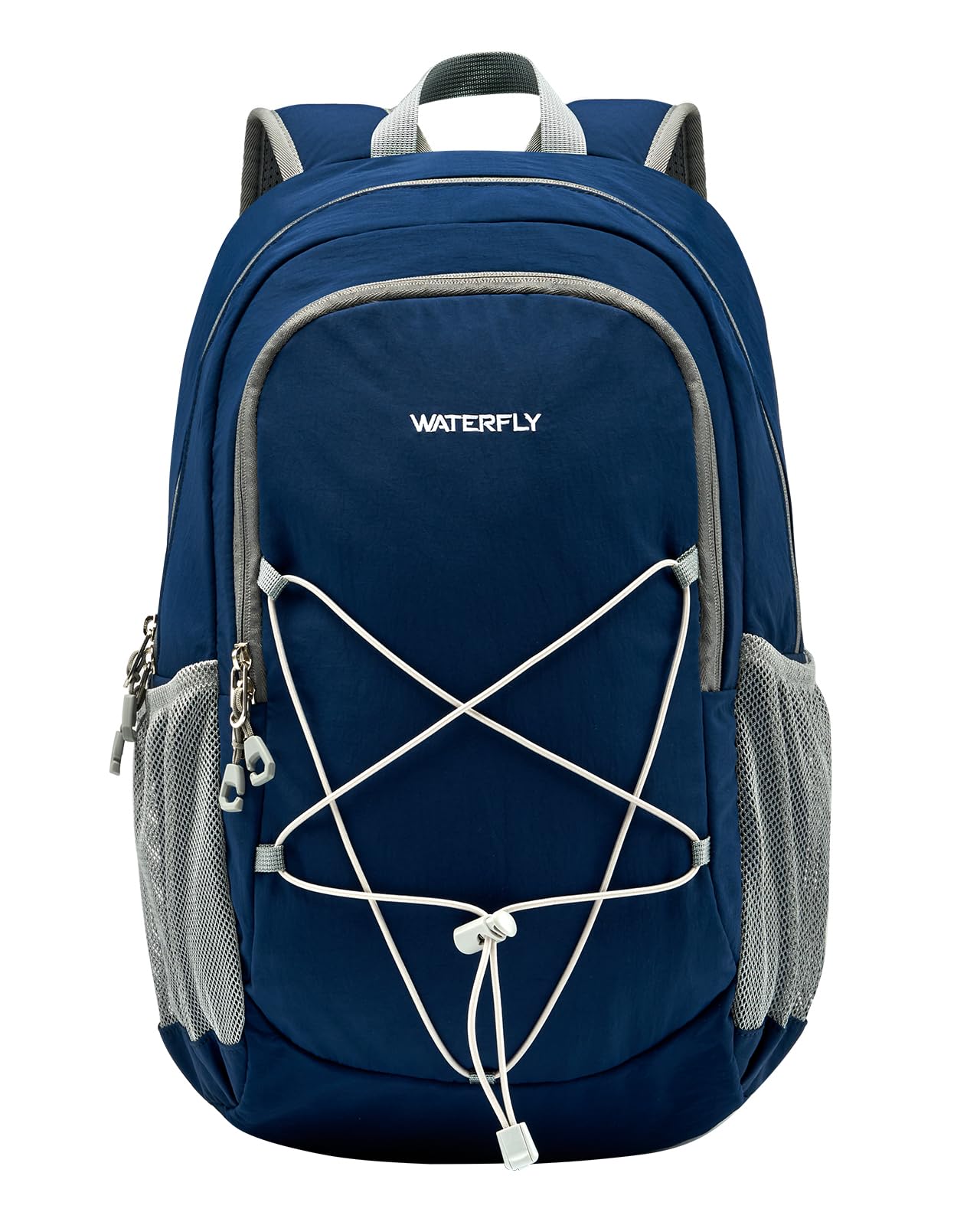 Waterfly Lightweight Small Hiking Backpack: 20L Sport Rucksack with Chest Strap Outdoor Daypack for Travel Walking Camping Cycling School Women Men Teenagers