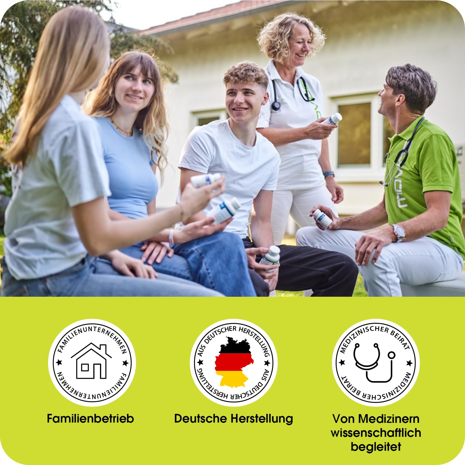 Fair & Pure Saccharomyces boulardii Kapseln 320mg, 120 DRcaps, schluckfreundlich, 6,4 Milliarden Hefekolonien, veganes Nahrungsergänzungsmittel ohne Zusätze, in Deutschland hergestellt