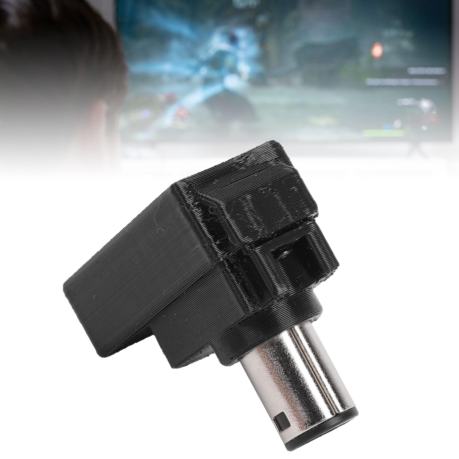 Annadue Récepteur sans Fil pour Manette, Adaptateur de Remplacement à Faible Latence et Plug and Play, adapté à la Console -001, Noir