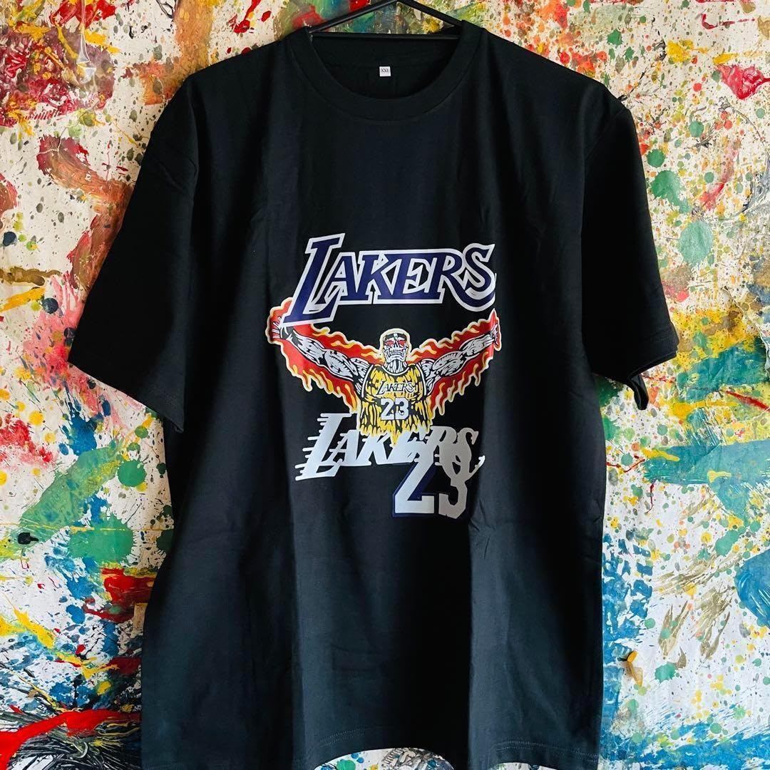 Amazon.co.jp: レイカーズ Tシャツ 半袖 メンズ 2XL LAKERS 八村塁