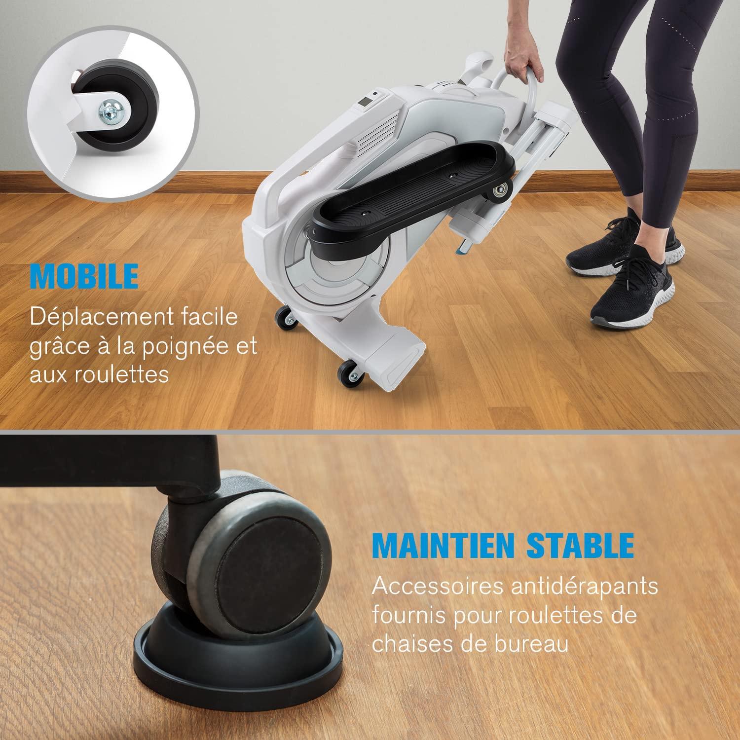 Vélo D'appartement Trajector X Bike Capital Sport Velo D Appartement, Mini Vu00e9lo D'Exercice Cardio Vélo D'appartement Pliable