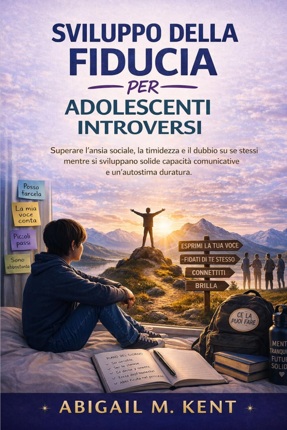 SVILUPPO DELLA FIDUCIA PER ADOLESCENTI INTROVERSI: Superare l’ansia sociale, la timidezza e il dubbio su se stessi mentre si sviluppano solide capacità comunicative e un’autostima duratura.
