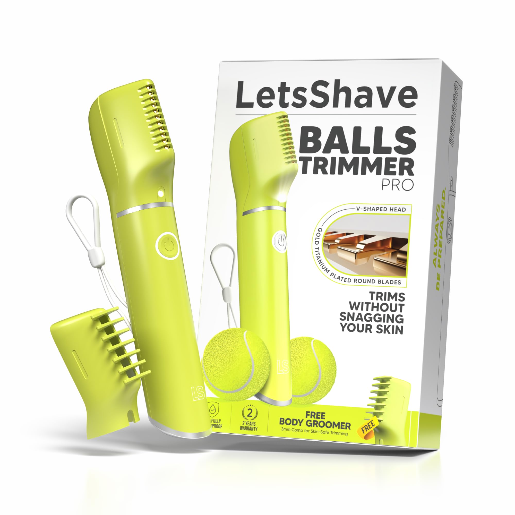 LetsShave Trimmer Men for Private Parts | 90 Min RunTime, Rechargeable | Trimmer for Man, Body Trimmer Men, Body Groomer for Men, Groin Trimmer, Waterproof With Mutlipurpose Comb & Lint Bag (Green) (B098NP7FD3) Amazon Price History, Amazon Price Tracker