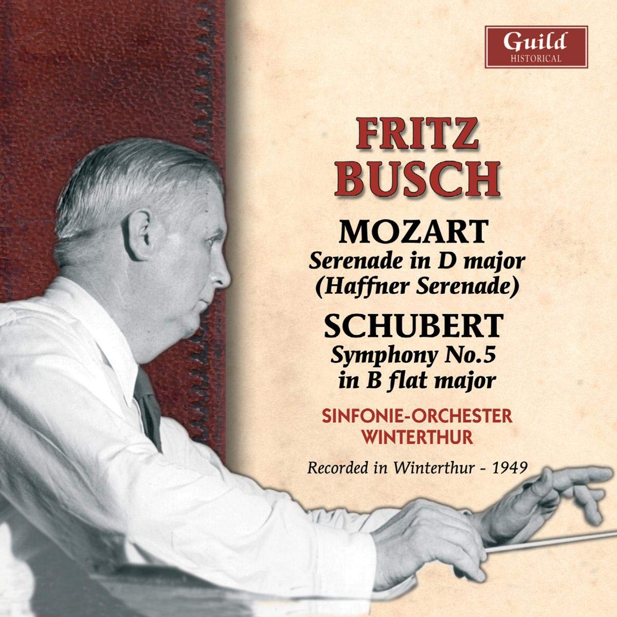 Wolfgang Amadeus Mozart, Schubert: Music of Busch, Mozart