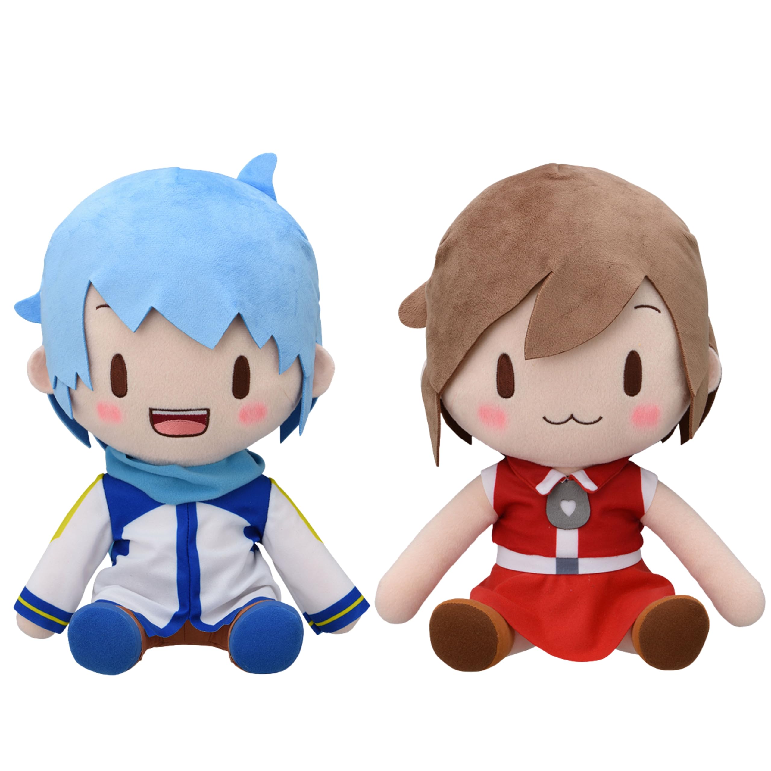 メガジャンボふわふわぬいぐるみ ふわぬい KAITO MEIKO セット Amazon.co.jp: MEIKO KAITO メガジャンボふわふわぬいぐるみ