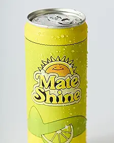 Mate Shine - Mate c/ Limão e Rum | Lata 350ml