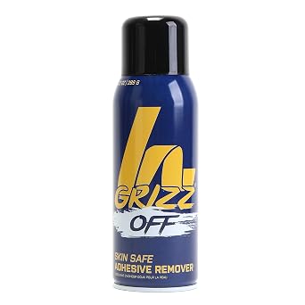 Howies Grizz Off, Pre-Tape, Adhesive Remover Spray for Tape and Wraps - 10.2oz Fast-Acting Formula for Sports and Athletic Training