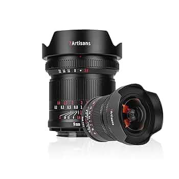 Amazon.co.jp: 7artisans 9mm F5.6 フルフレーム 132°広角レンズ