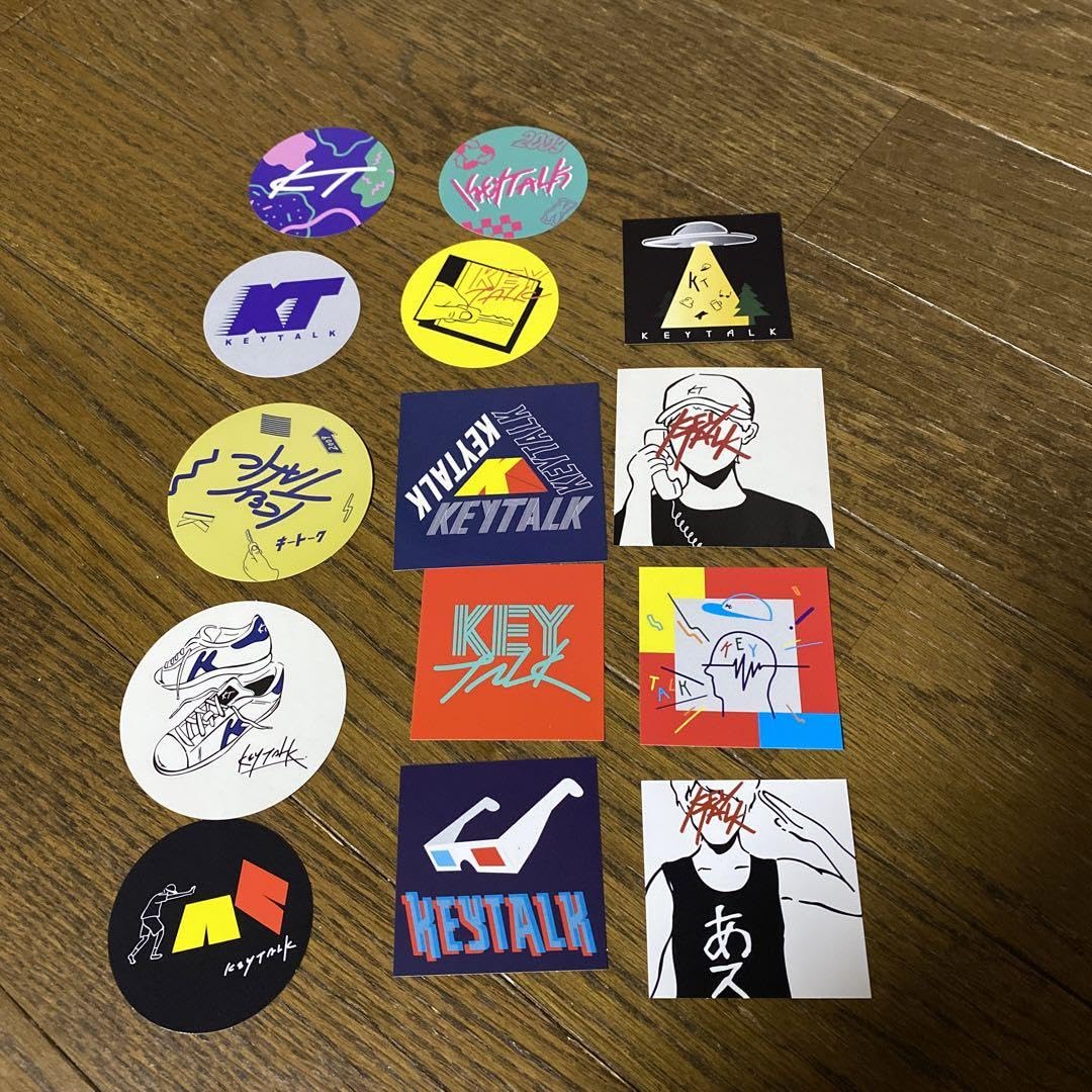 Amazon.co.jp: KEYTALK ステッカー まとめ売り : おもちゃ