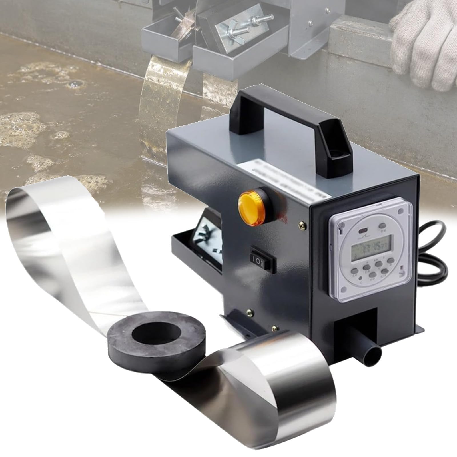 Schiumatoio per olio a nastro in acciaio CNC,kit per la rimozione dell'olio