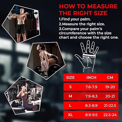 Miniatura 5 de LIONCO Guantes de entrenamiento para hombres y mujeres, guantes de levantamiento de pesas con gel transpirable acolchados de excelente agarre para
