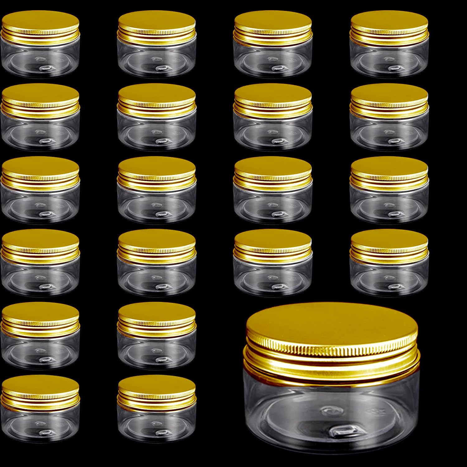 B.H.Industry Clear Storage Containers, 10 Pieces, Candy Boxes, Small Jars, Tea Leaf Jars, Kitchen Storage Containers-image-26