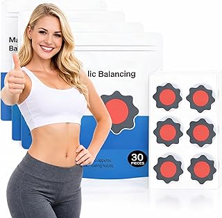 120 Stück Abnehmpflaster, Metabalance Patch zur Figurpflege mit pflanzlichen Extrakten, Slim Patch für Bauch & Taille, Hautfreundlich, Diskret & Alltagstauglich, für Damen & Herren