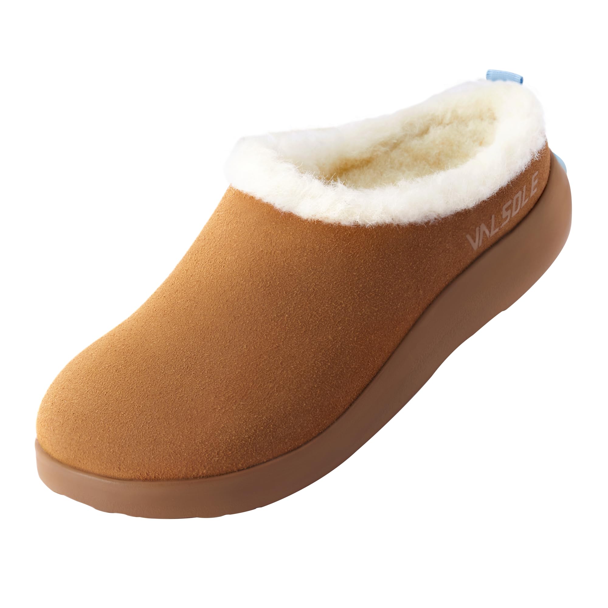 VALSOLE Orthopedic Winter Thermal Fuzzy Slippers for Women Men - 220+ Lbs Plantar Fasciitis Flat Feet High Arch Support Slippers, Work Outdoor House Cotton Comfort Shoes, Absorb Shock With Every Ste