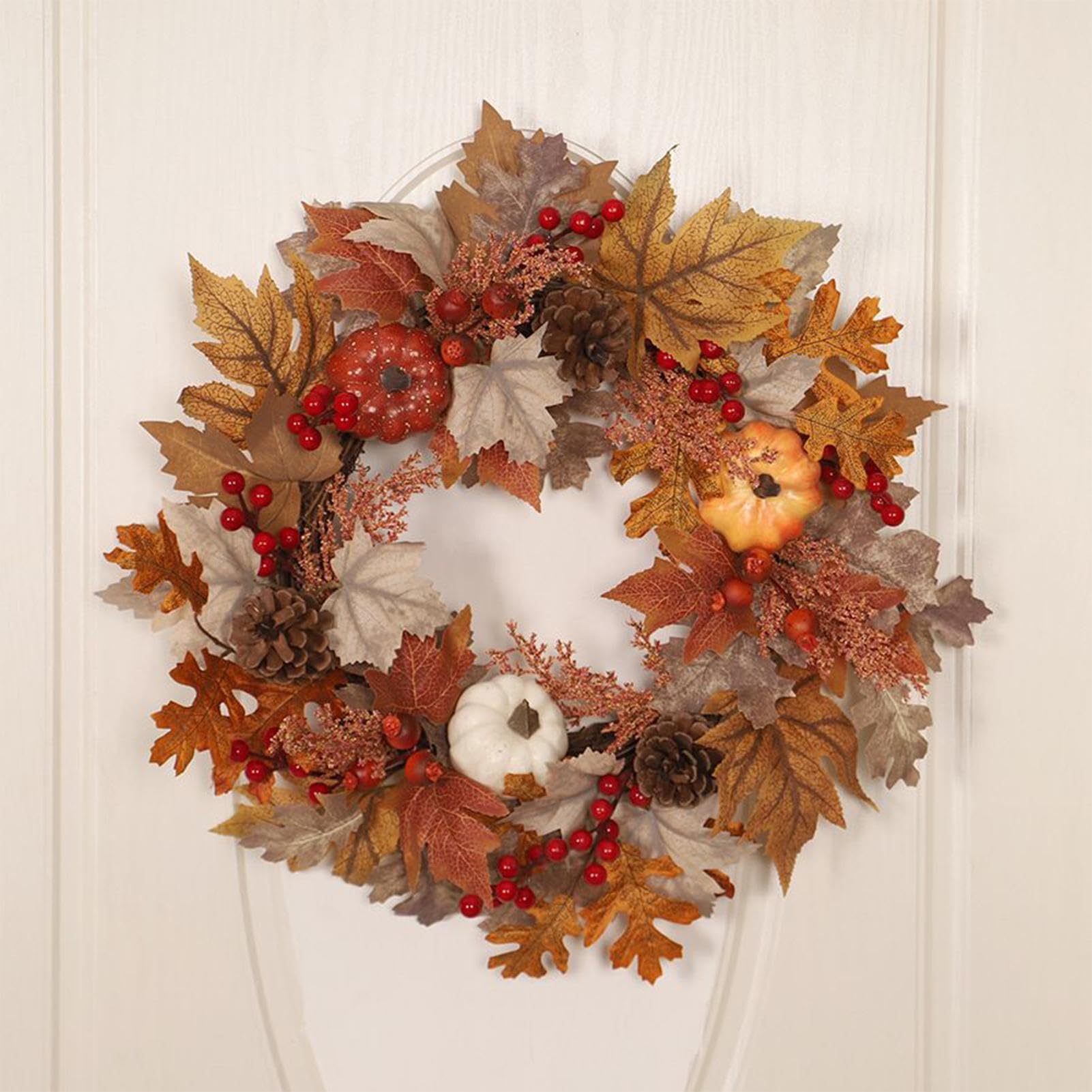 Herbstkranz Türkranz Für Thanksgiving