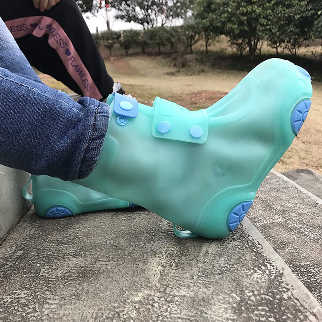 Copriscarpe antiscivolo per bambini, protezione per scarpe da pioggia, uso in giardino