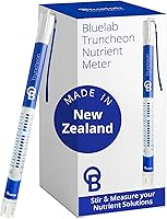 Bluelab Truncheon TRUNV2 Nutrient Meter: Waterproof EC, PPM 500/700, CF, TDS Tester for Hydroponics & Indoor Plants
