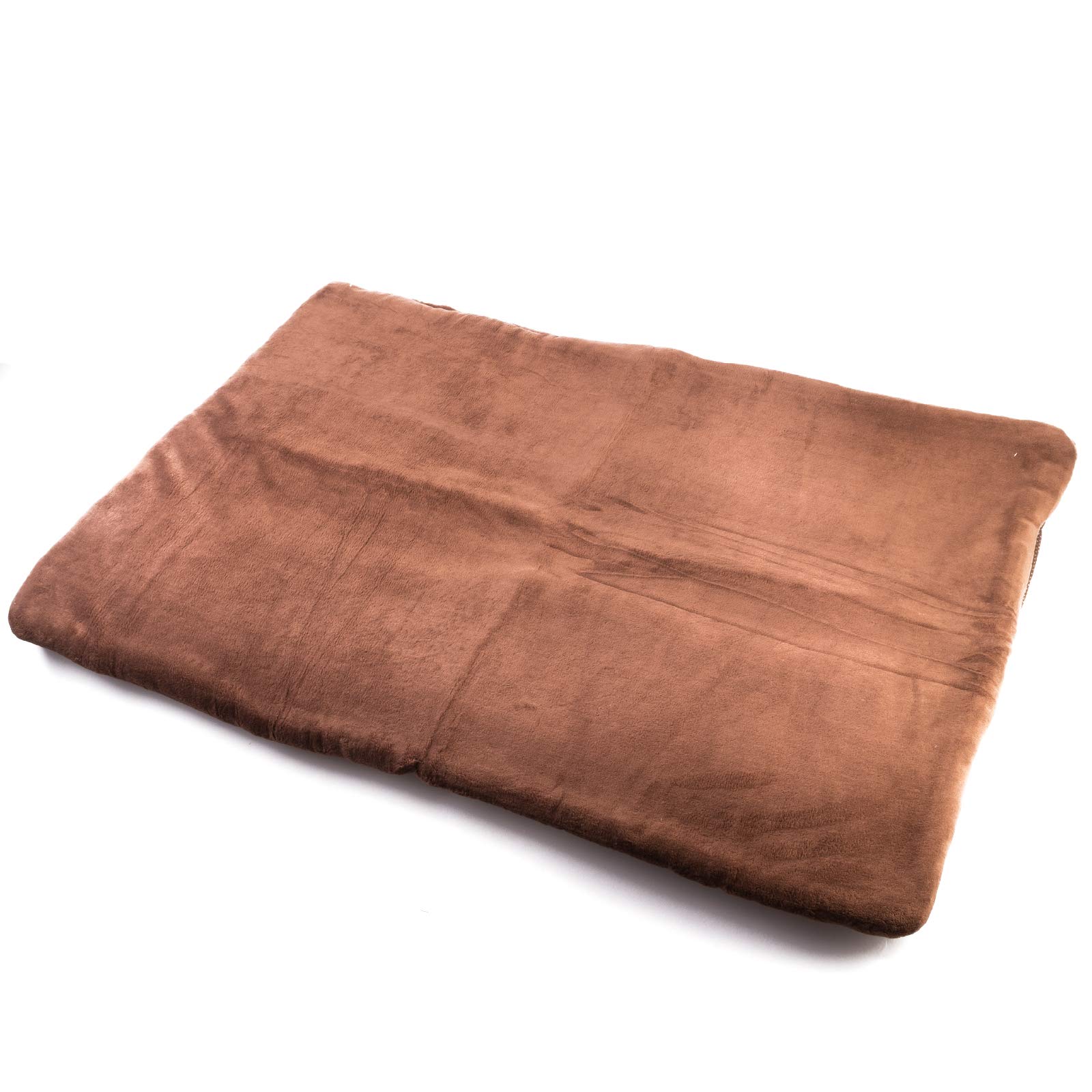vitazoo Tappeto per Cane Grande - 100 x 70 cm - Tappetino Isolante per Cane Termico e Antiscivolo - Coperta per Cani da Esterno Calda Ideale per Viaggio - Marrone