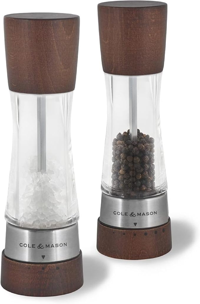 Cole & Mason Derwent Salt & Pepper Mill Gift Set Salt and