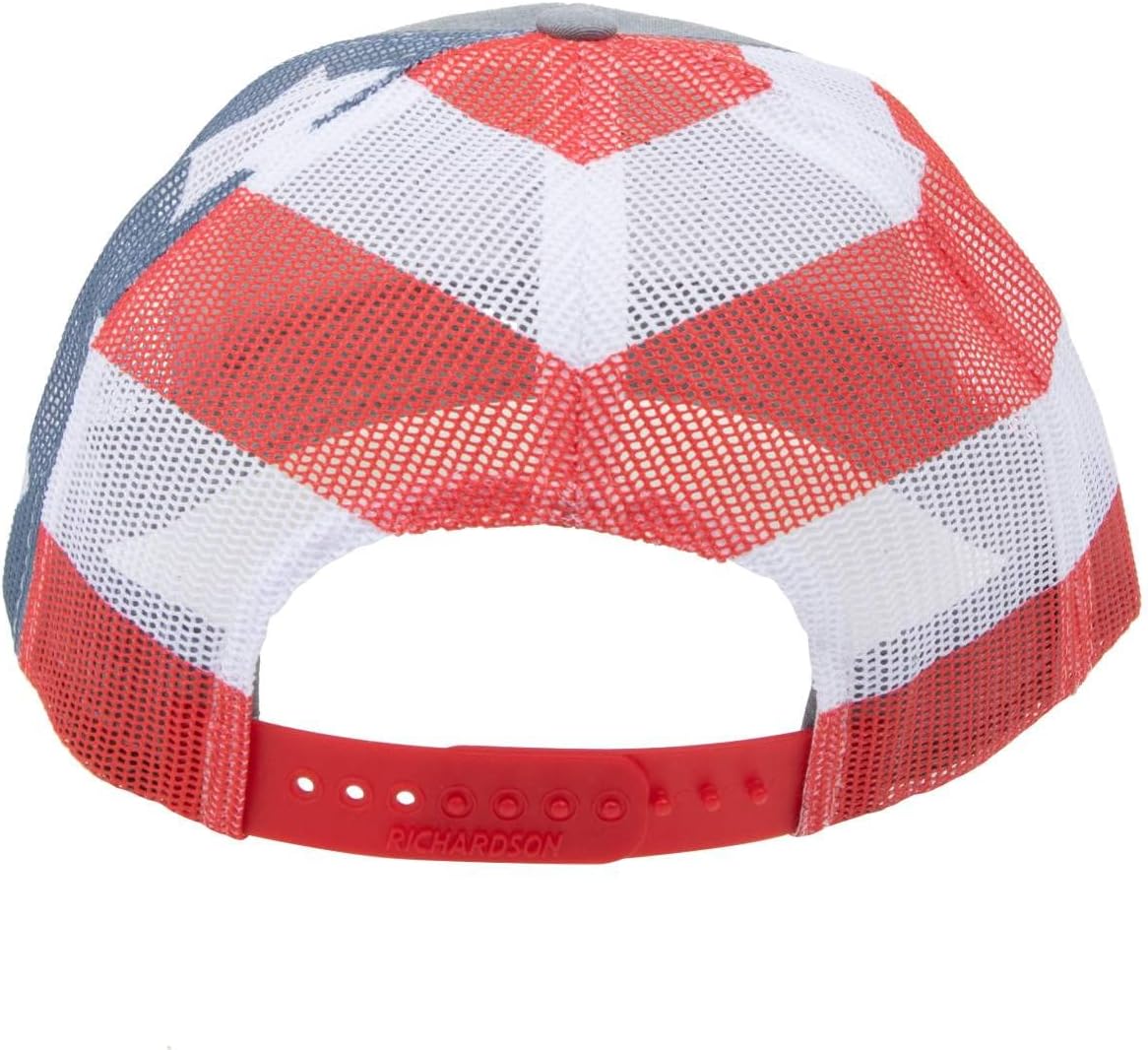 Cinch Red, White, and Blue American Flag Mesh Back Cap Multi OSFM