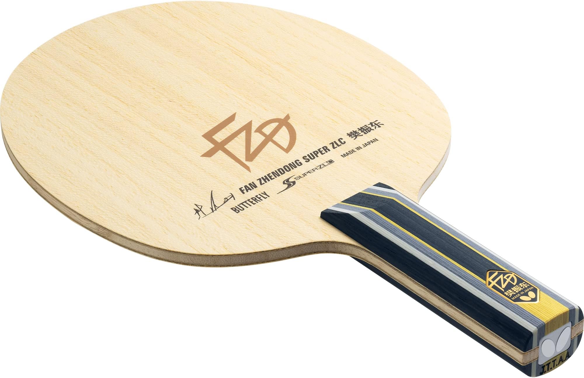 Butterfly Table Tennis Racket, FANSENTON Special Material, Carbon, Made in Japan, Flare/Straight/Pen