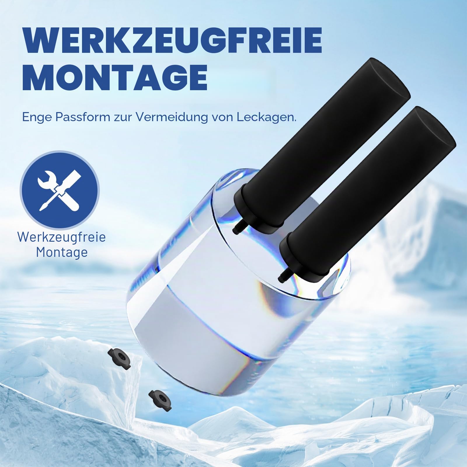 BB9-2 Ersatz-Wasserfilter 4 Stück, Kompatibel mit Berkey Filtersystemen