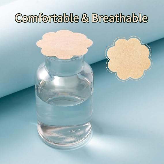 WITROMAN 40 Pieces Disposable Nipple Covers, Pasties, Petals