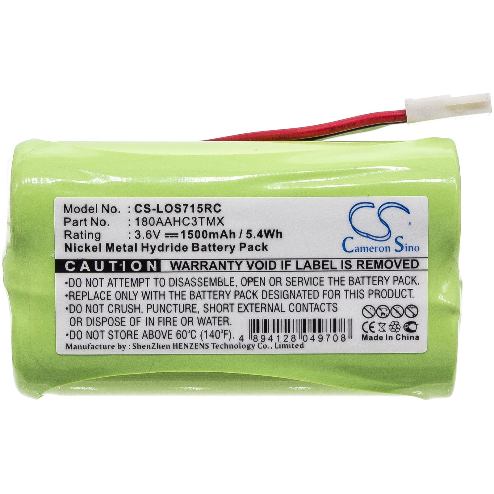 Batteria altoparlante Ni-MH per Logech, 3,6 V, 2000 mAh, Z515