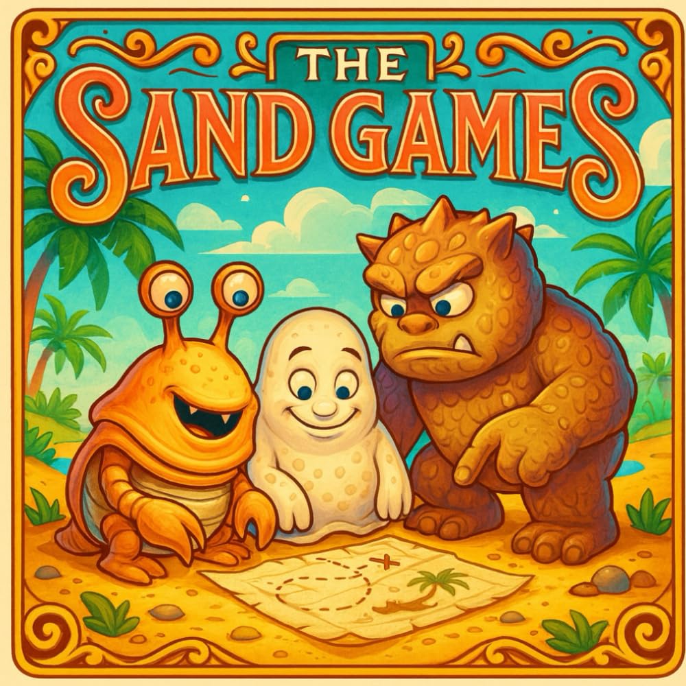 The Sand Games: A Decodable Story (Orton Gillingham Decodable Readers and Decodable Books)
