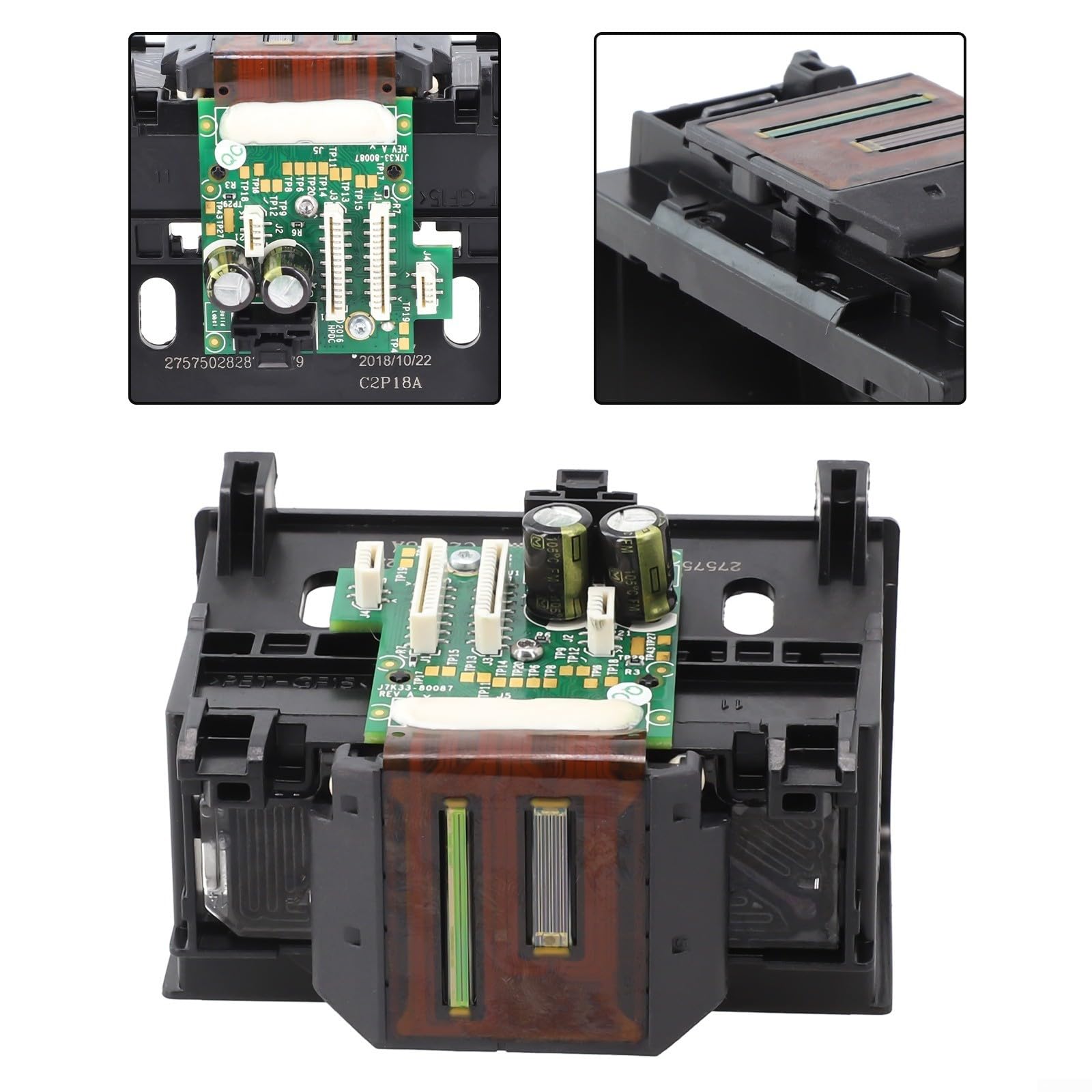 1 pièce accessoire de rechange, tête d'impression pour HP Officejet 6950 6954 6951 6958 6960 6962 6968 6970 pour tête d'impression HP934 935, impression couleur, forte compatibilité