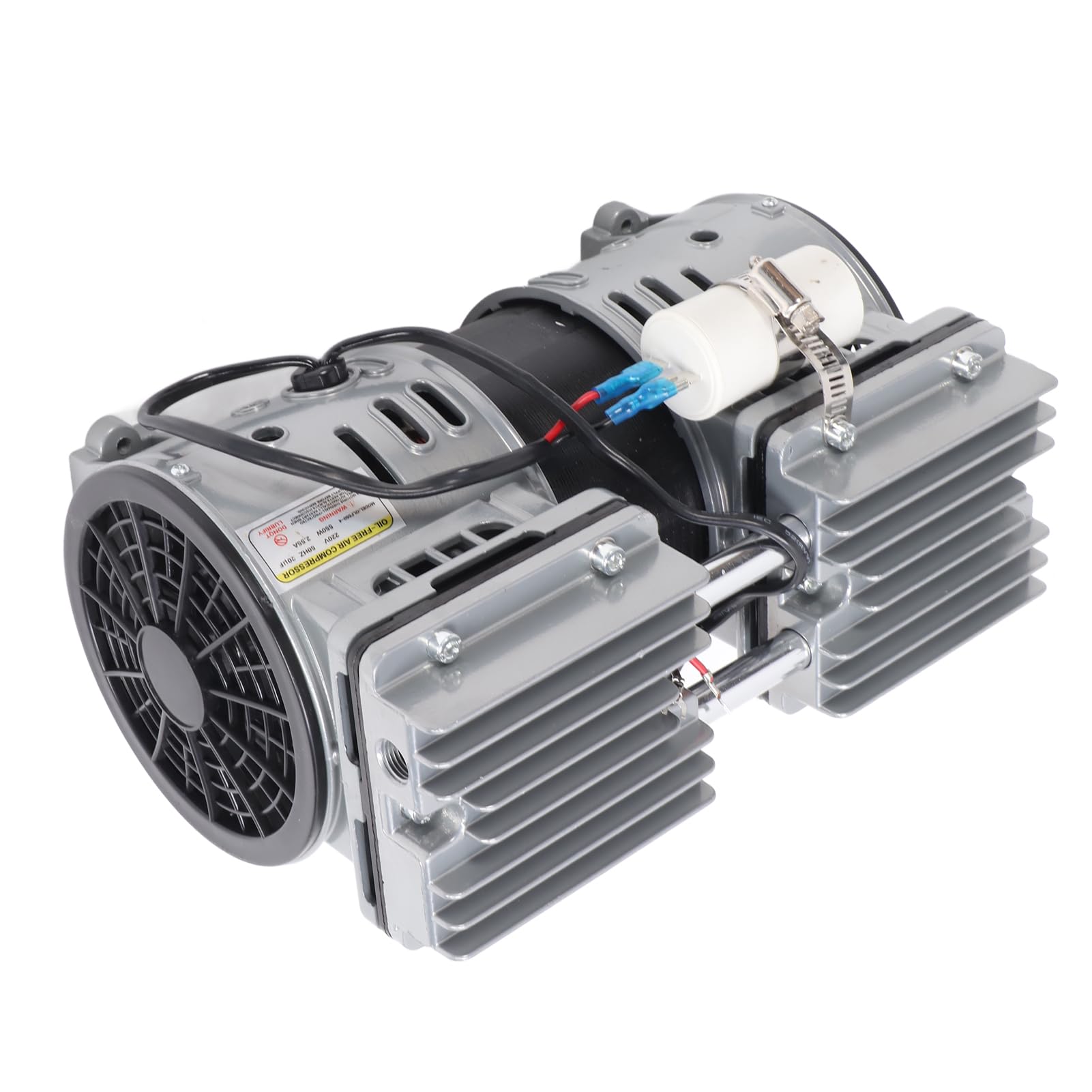 Pompa napowietrzająca do stawu 550W wykonana ze stopu miedzi i aluminium, metalowa konstrukcja do użytku na zewnątrz, pompa napowietrzająca staw system napowietrzania stawu do napowietrzania stawu