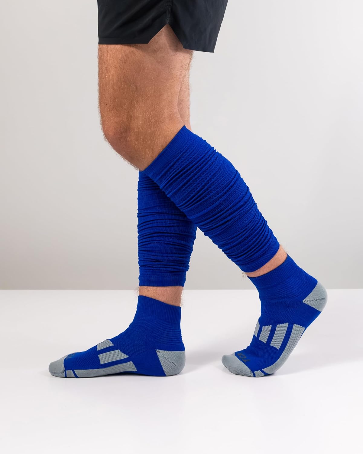 TCK Football Leg Sleeves, Pre-Scrunched Football Leg Sleeves for Youth Kids, Boys, Men, Moisture Wicking | Made in USA