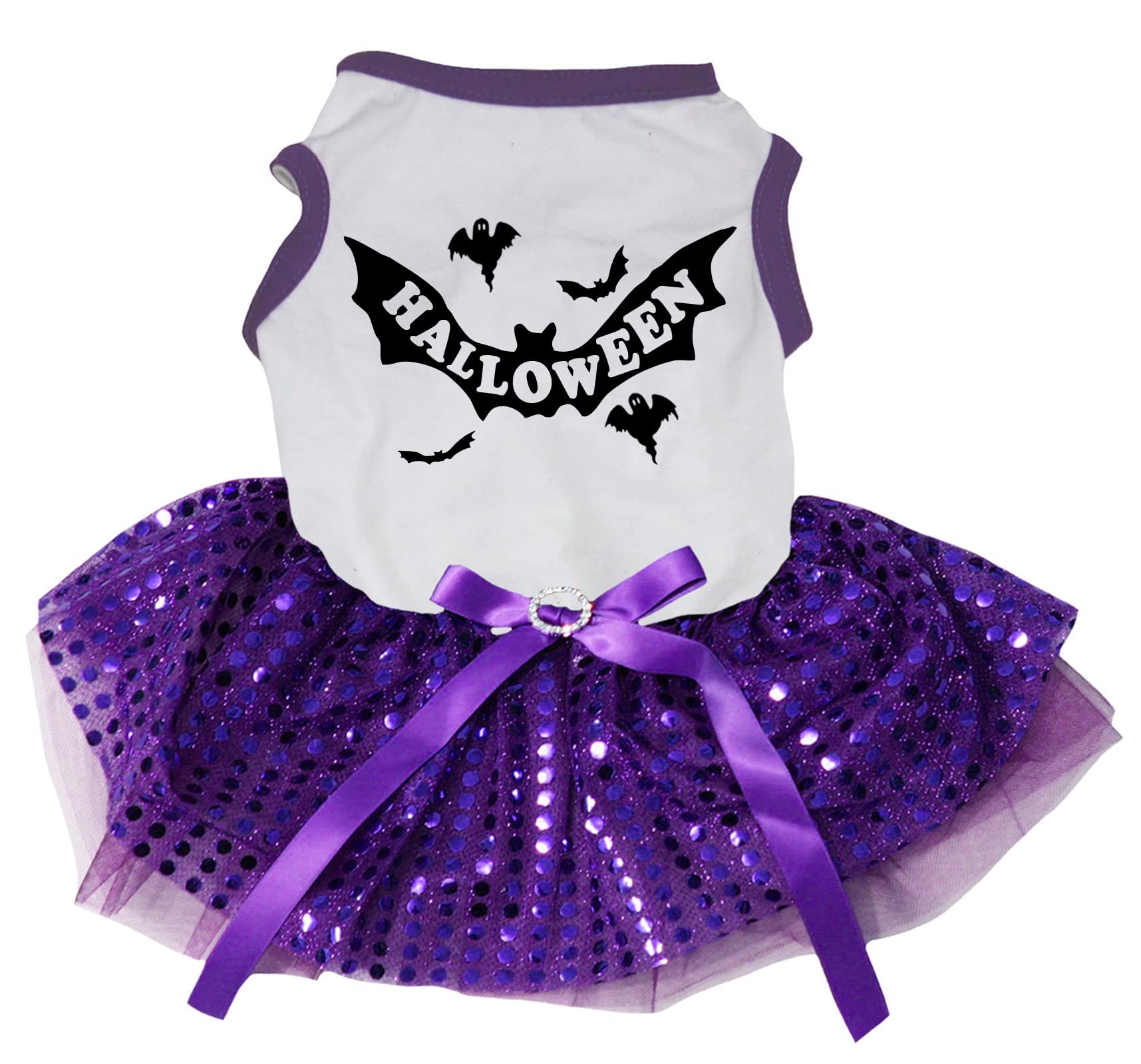 Robe d'Halloween chauve-souris pour chien confortable taille XXXL