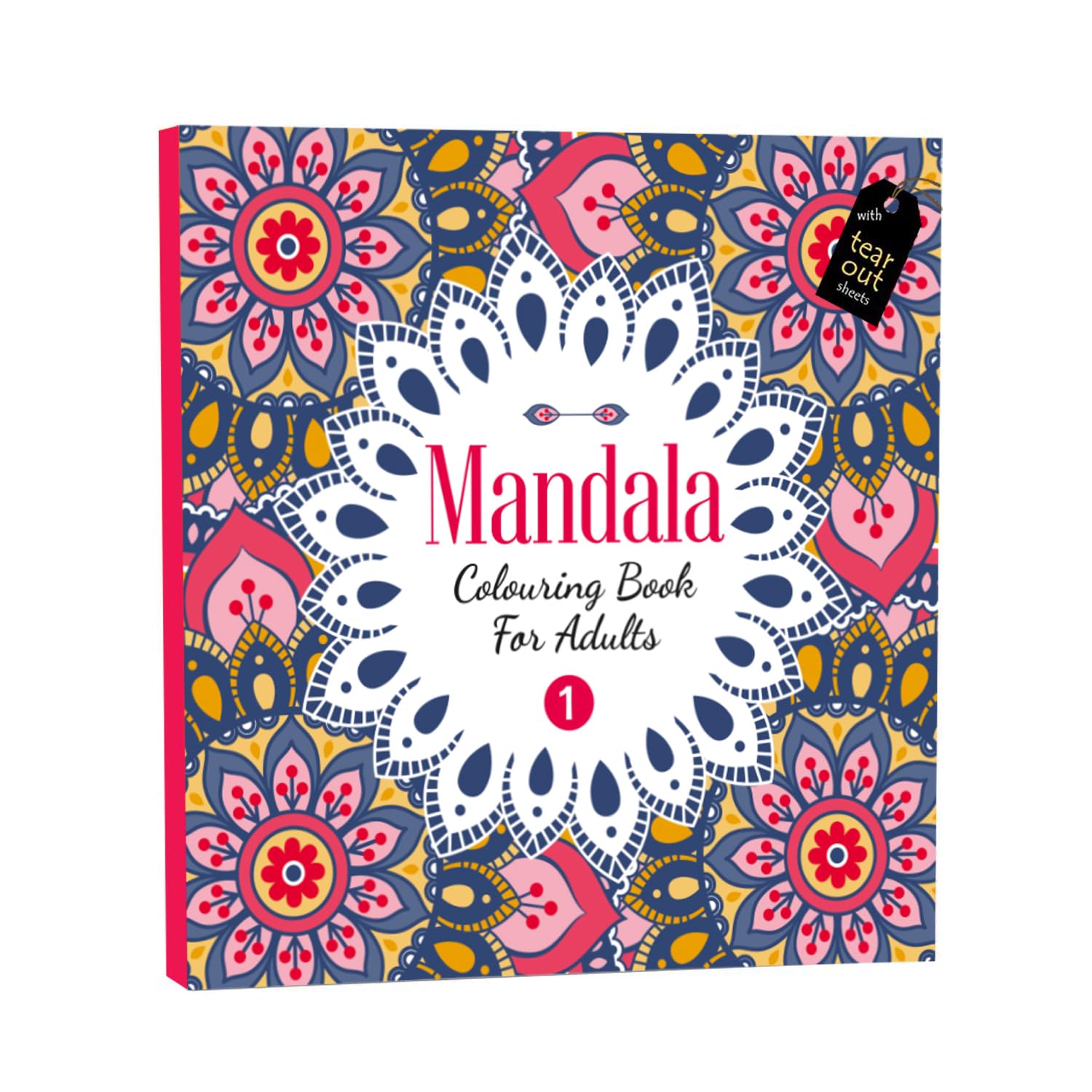 amazon basics Mandala Coloring Book for Adults | Relaxation and Creativity | Tear-Out Sheets Included (Sunflower) (B0D297KTZR) Amazon Price History, Amazon Price Tracker