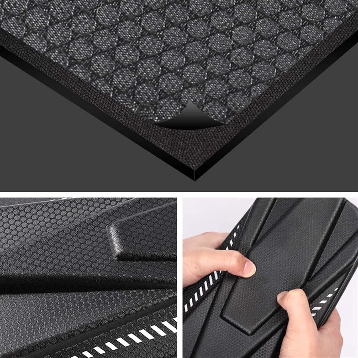 Bicycle Handlebar Chartered Front Bag, Riding Equipment, Bicycle Bag, Front Bag, Upper Tube Bag(2 Pcs)