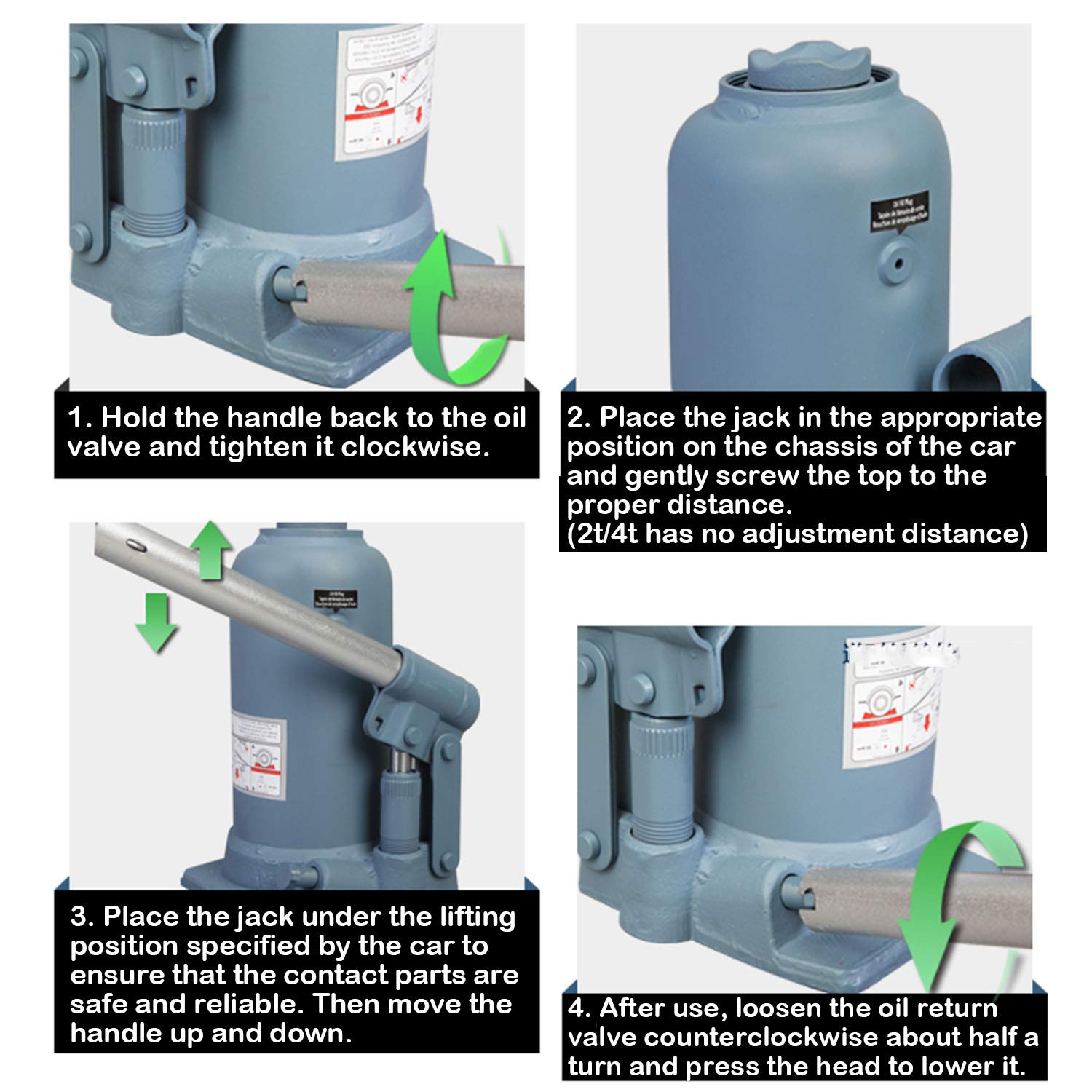 Blасk Frіdау - 80% оƒƒ BAOSHISHAN 10 Ton Low Profile Bottle Jack Double Ram 4-7/8’’ to 8-7/8’’ Lifting Range Hydraulic Jack Blасk Frіdау - 70% оƒƒ BAOSHISHAN 10 Ton Low Profile Bottle Jack Double Ram 4-7/8’’ to 8-7/8’’ Lifting Range Hydraulic Jack