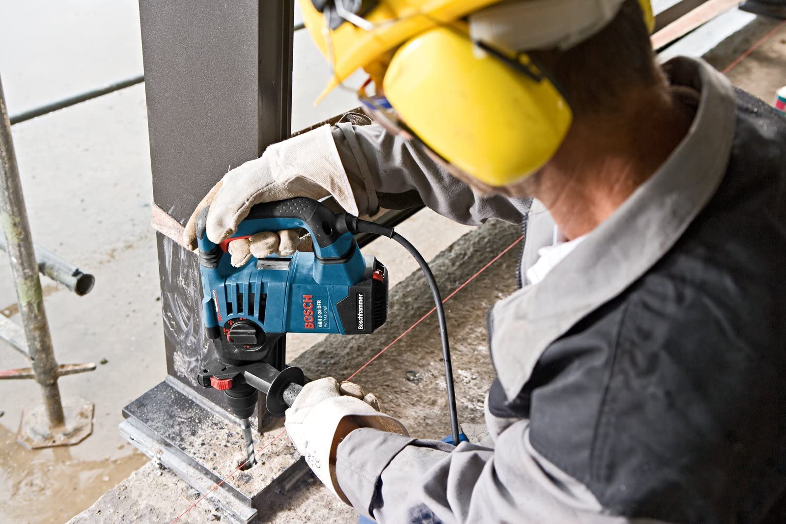 BOSCH Kombihammer GBH 3-28 DFR mit L-Boxx