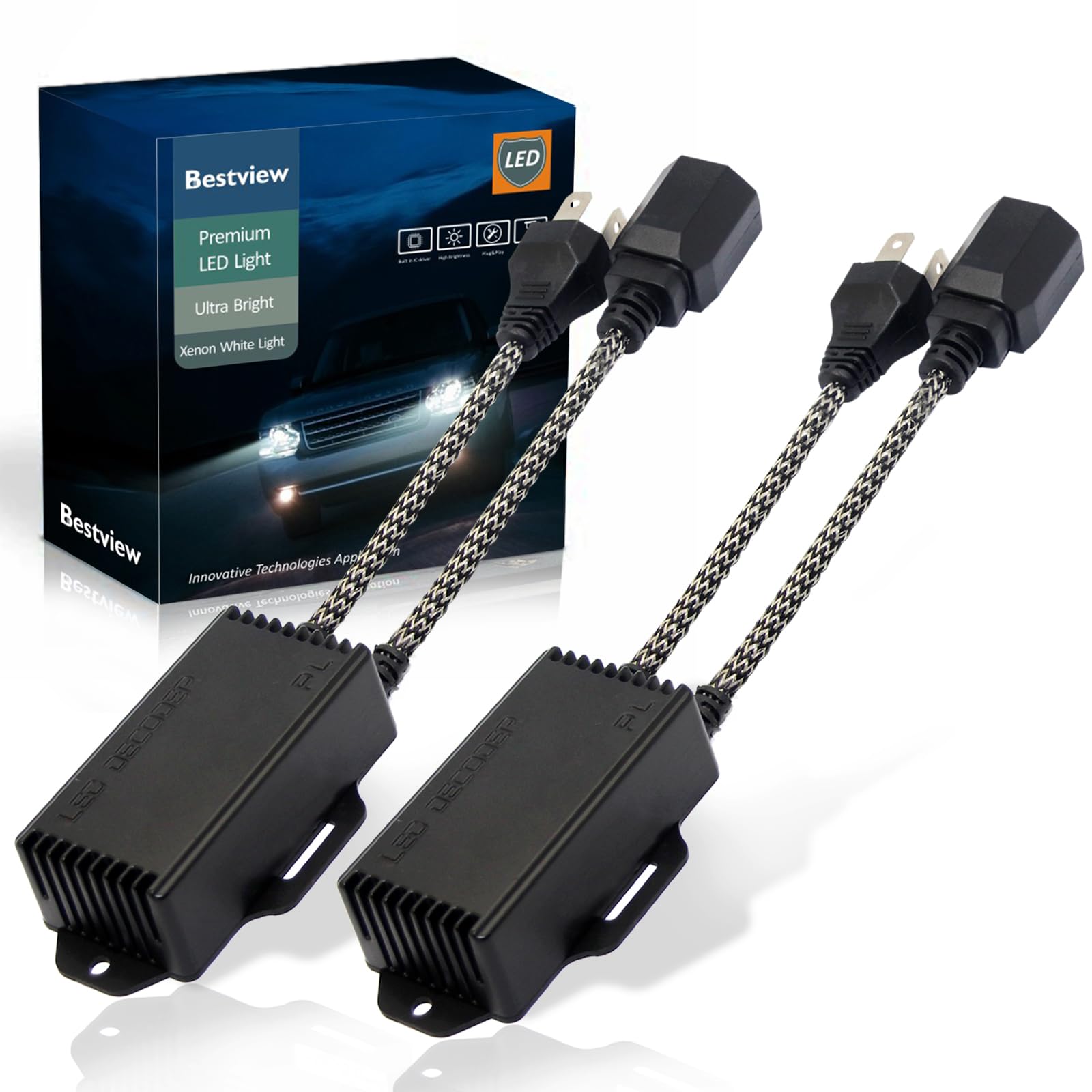 Amazon.com: Bestview H4 9003 Canbus Decoder Kits Compatibility