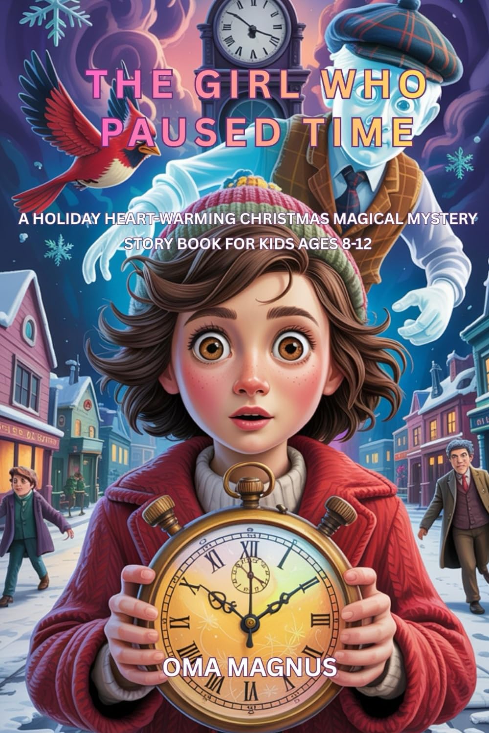 The Girl Who Paused Time: A Heart-warming Christmas Magical Mystery Story Book For Kids Ages 8-12