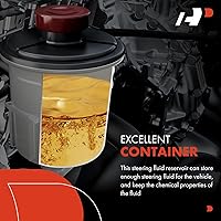 Vista 5 de A-Premium Depósito de dirección asistida con tapa y soporte compatible con Toyota Highlander 2001 2002 2003 2004 2005 2006 2007 2008