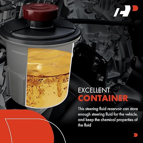 Miniatura 5 de A-Premium Depósito de dirección asistida con tapa y soporte compatible con Toyota Highlander 2001 2002 2003 2004 2005 2006 2007 2008