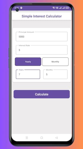 Simple Interest Calculator