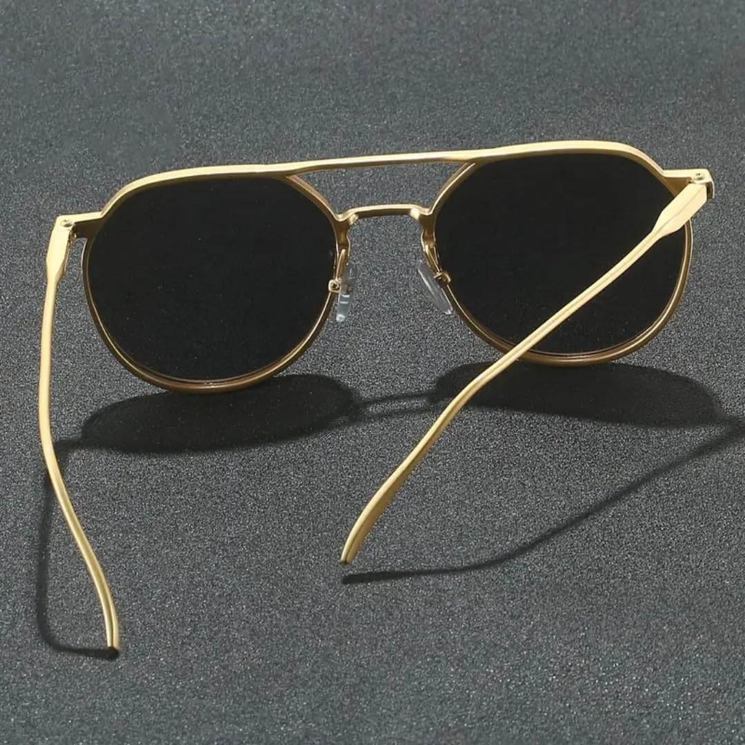 Retro Men Sunglasses Steampunk Women Uv400 Metal Frame
