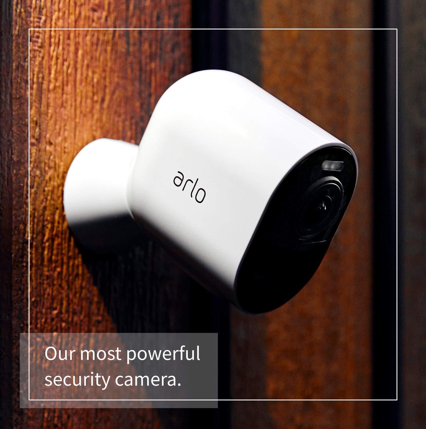 Arlo Ultra, cámara de vigilancia wifi 4K y SmartHub, faro y alarma integrados, detector de movimiento, visión nocturna en color, audio bidireccional, Prueba Arlo Secure Incluida , Blanco