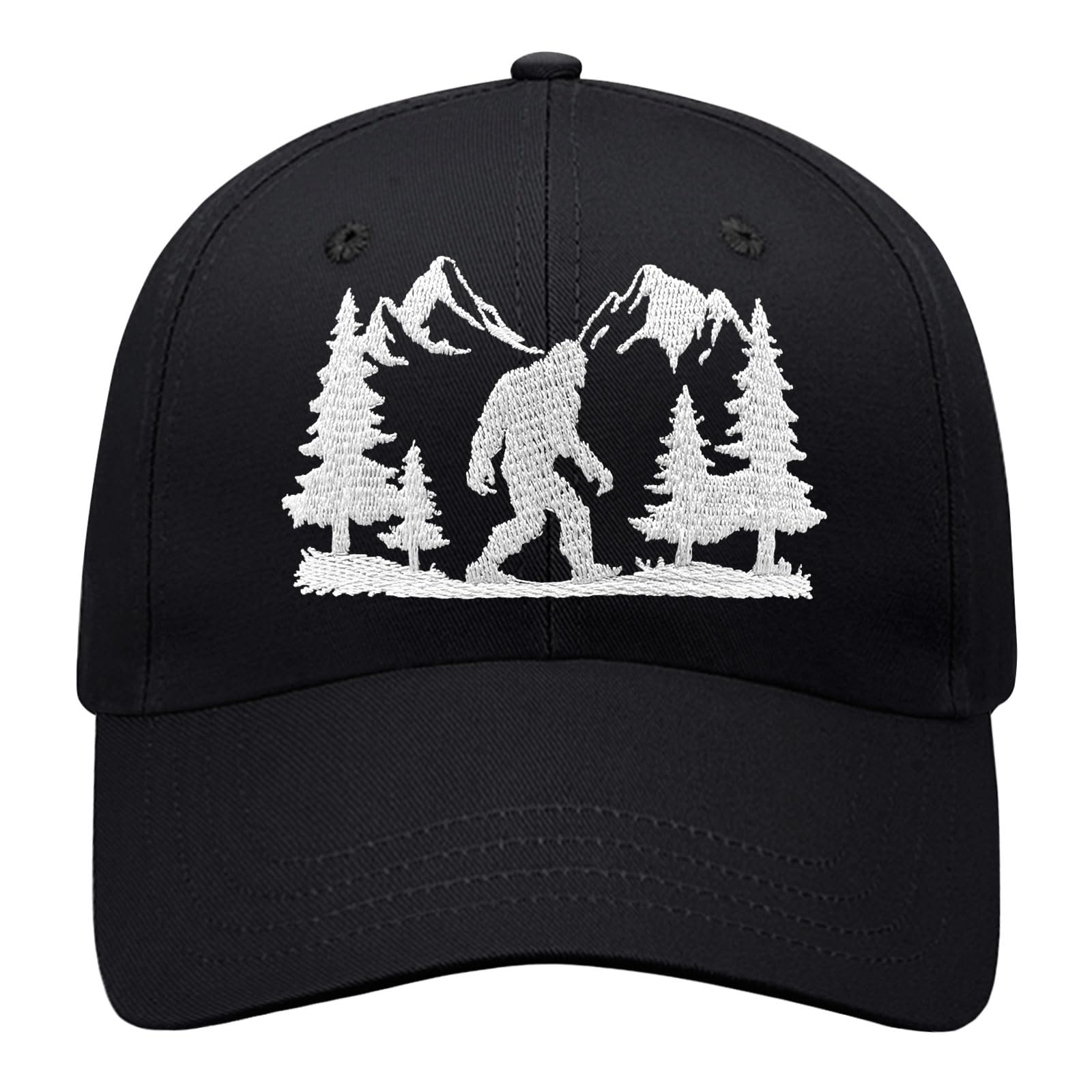 Photo 1 of **NAVY**Embroidered Mountain Hat for Men Adjustable Vintage Dad Baseball Cap for Camping Hiking