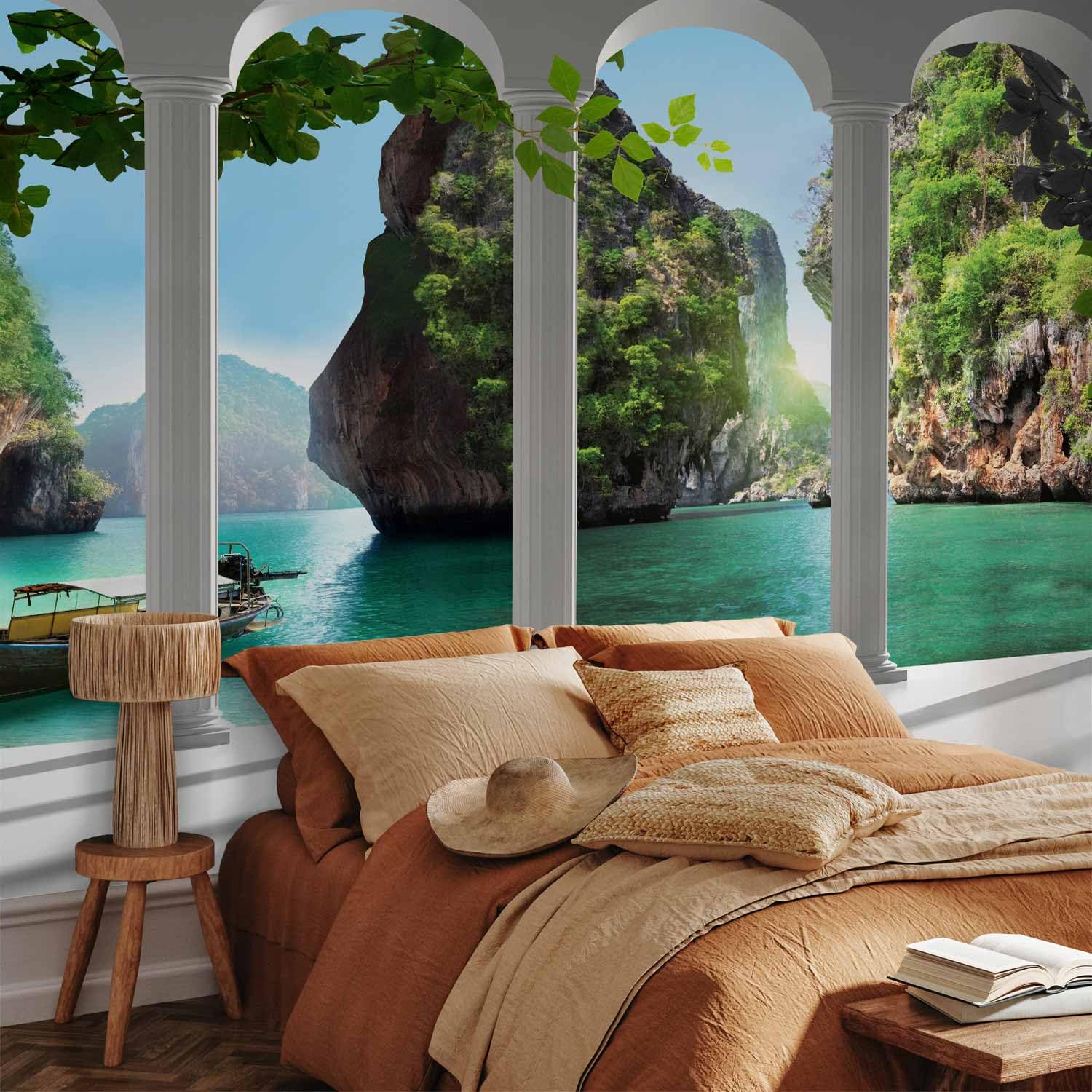 murando Fotomurales 300x210 cm XXL Papel pintado tejido no tejido Decoración de Pared decorativos Murales moderna de Diseno Fotográfico - Naturaleza Paisaje Mar 10110903-13